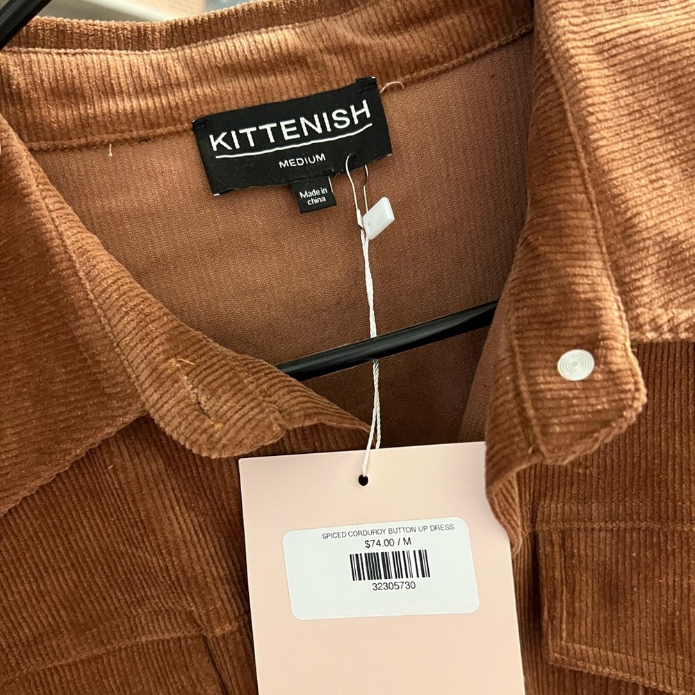 Brown Corduroy dress